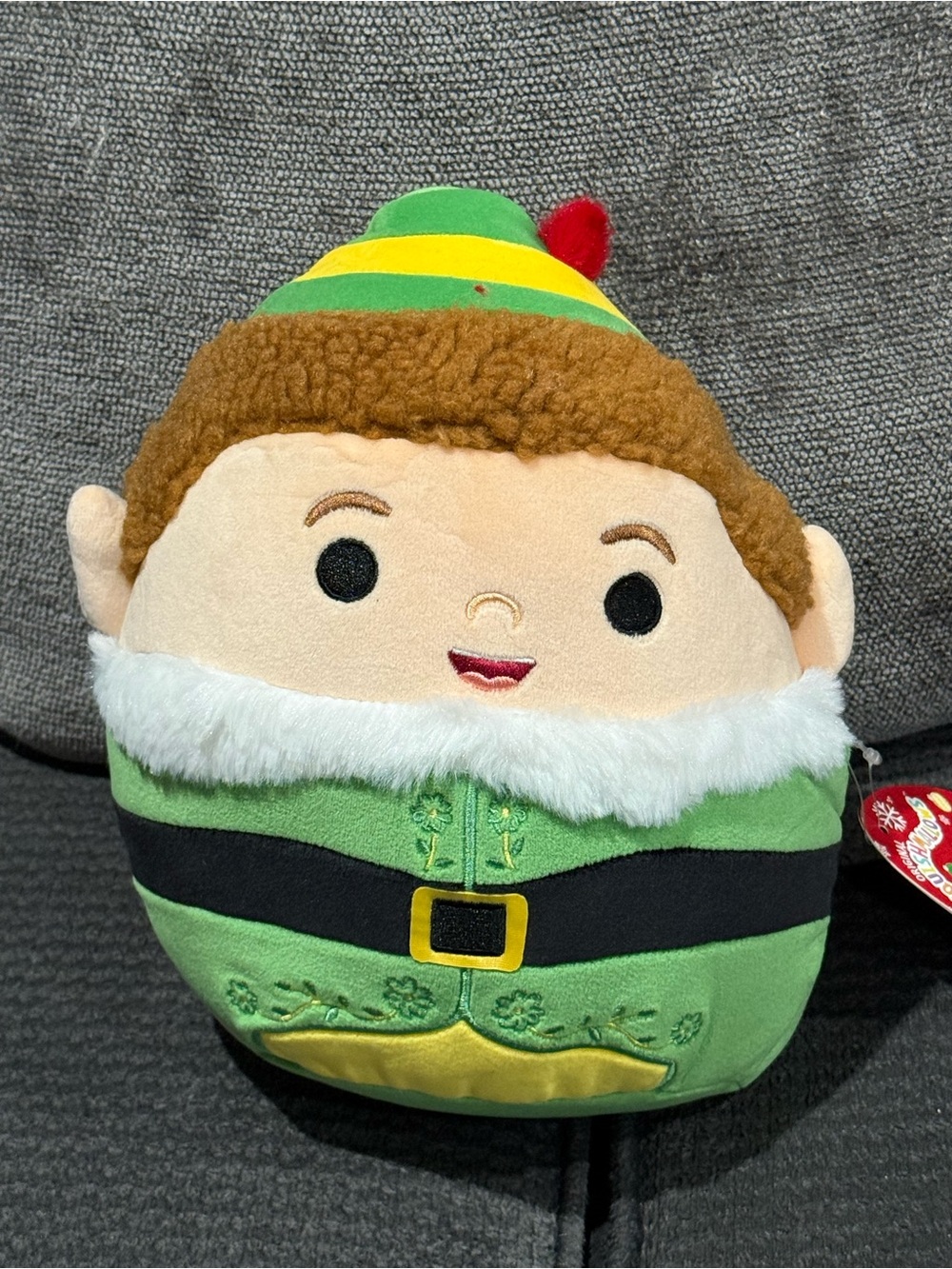 NWT Squishmallows Buddy The Elf 7-8 Inch 2025 Christmas Release Exclusive Plush